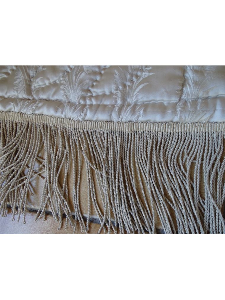 Couverture Piquee De Mariage - XIXeme - Tres Beau Relief